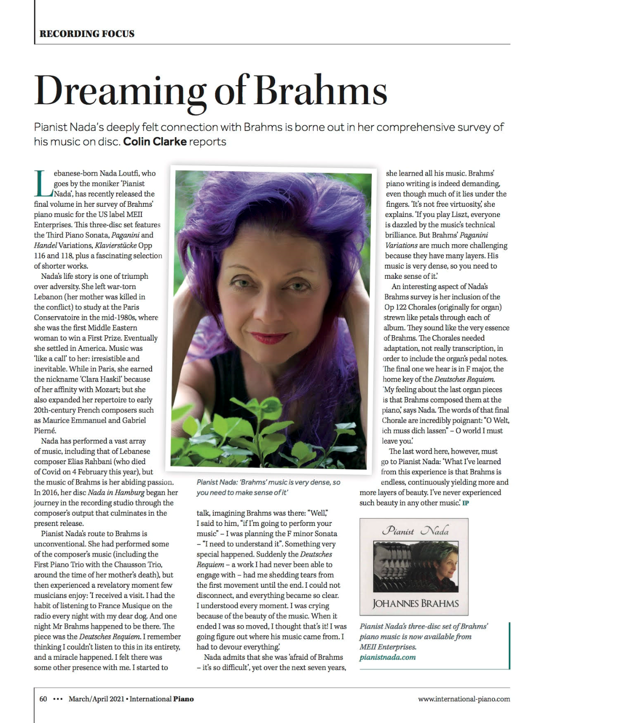 Read more about the article Dreaming of Brahms